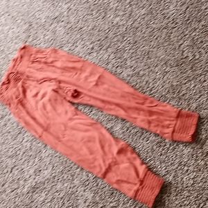 Rusty orange capris